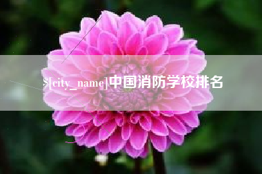 宁波中国消防学校排名