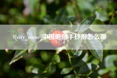 宁波中国地图手抄报怎么画