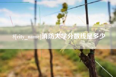 宁波消防大学分数线是多少
