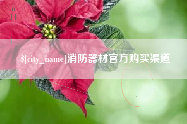 宁波消防器材官方购买渠道
