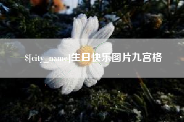 宁波生日快乐图片九宫格