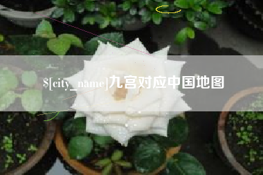 宁波九宫对应中国地图