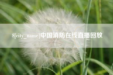 宁波中国消防在线直播回放