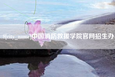 宁波中国消防救援学院官网招生办