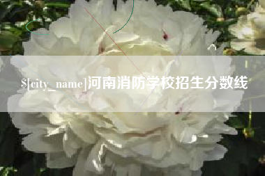 宁波河南消防学校招生分数线
