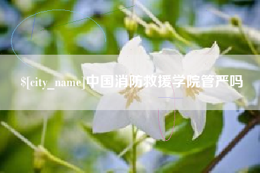 宁波中国消防救援学院管严吗