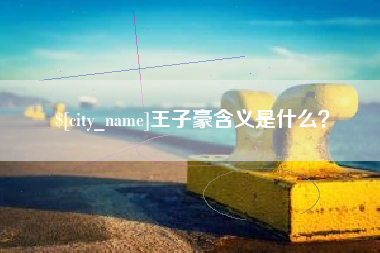 宁波王子豪含义是什么？
