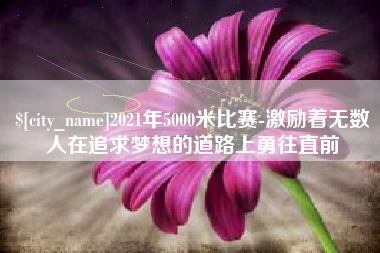 宁波2021年5000米比赛-激励着无数人在追求梦想的道路上勇往直前