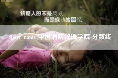 宁波中国消防救援学院 分数线