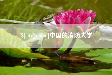 宁波中国的消防大学
