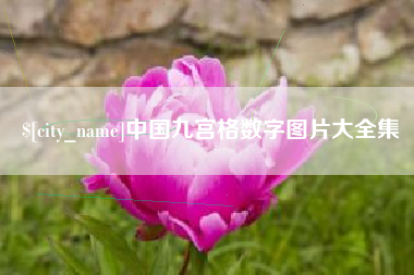 宁波中国九宫格数字图片大全集