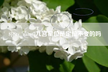 宁波九宫星位是定位不变的吗