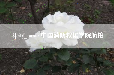 宁波中国消防救援学院航拍