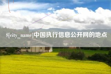 宁波中国执行信息公开网的地点