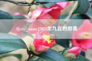 宁波2021年九宫对照表