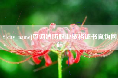 宁波查询消防职业资格证书真伪网站