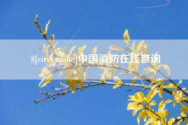 宁波中国消防在线查询