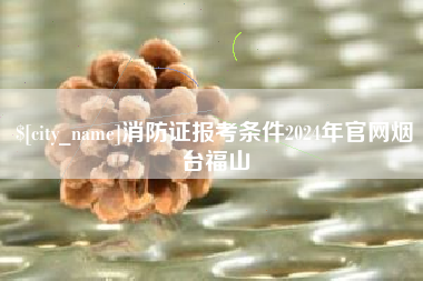 宁波消防证报考条件2024年官网烟台福山